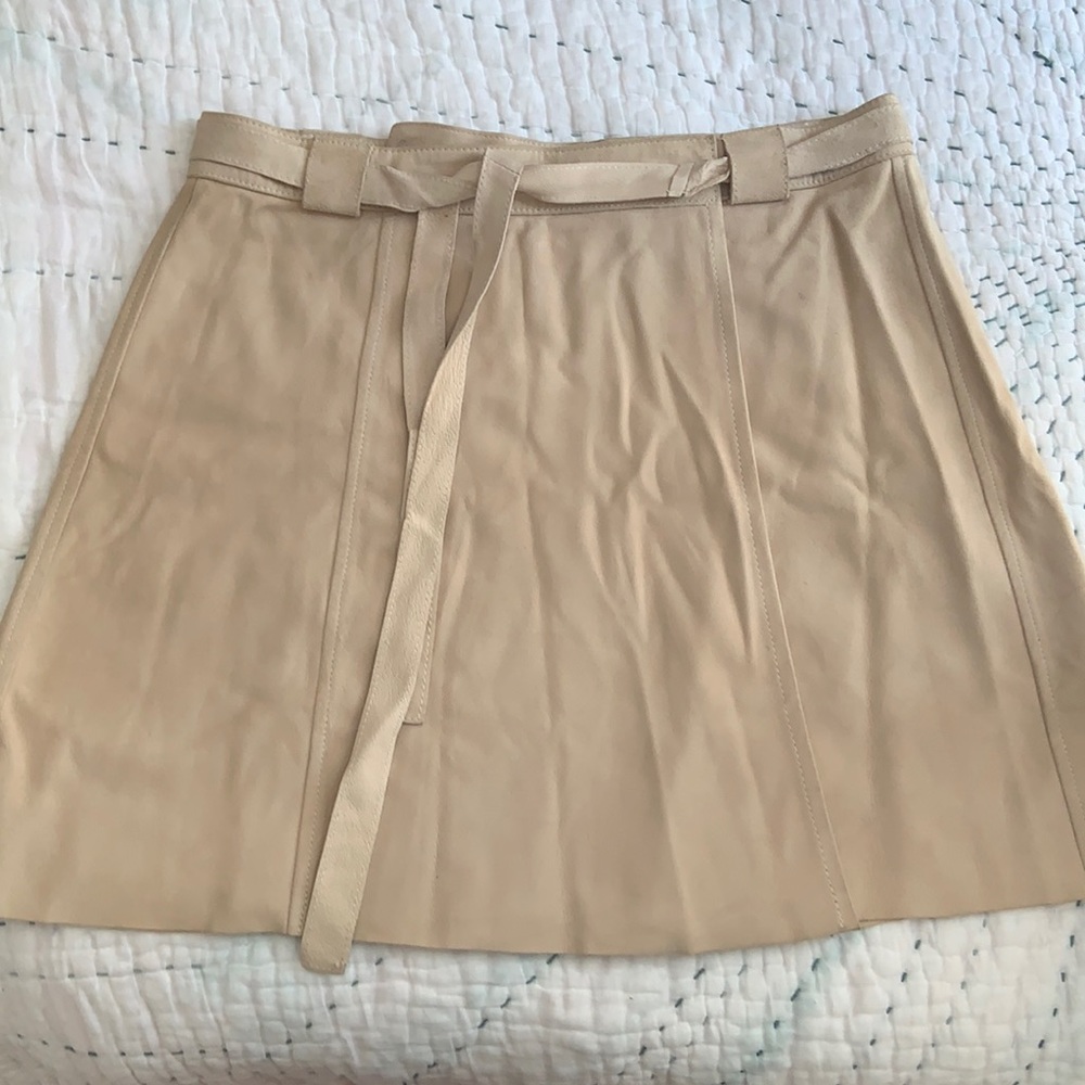 Madewell suede skirt